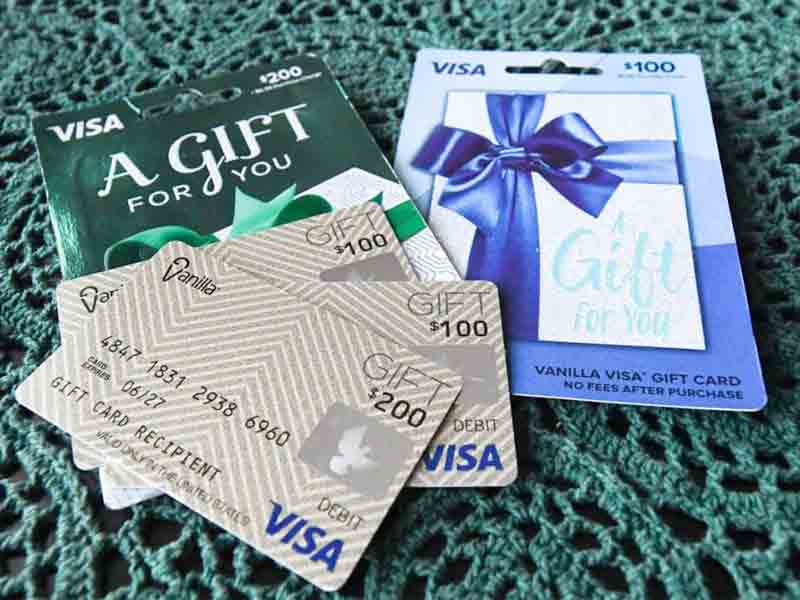 transfer visa gift card balance to paypal