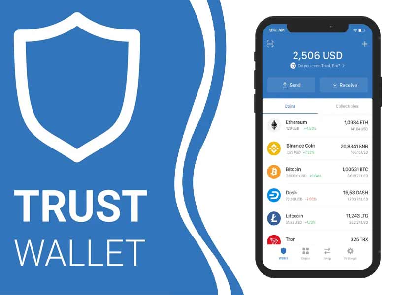transfer money from trust wallet to bank account
